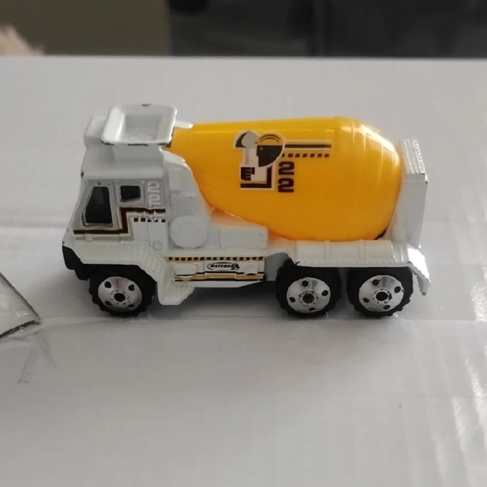 Cement Mixer Toy Truck - Matchbox